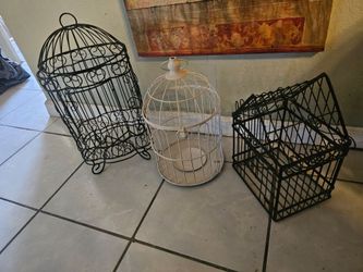 Bird cages 3 for 30 or 10 each