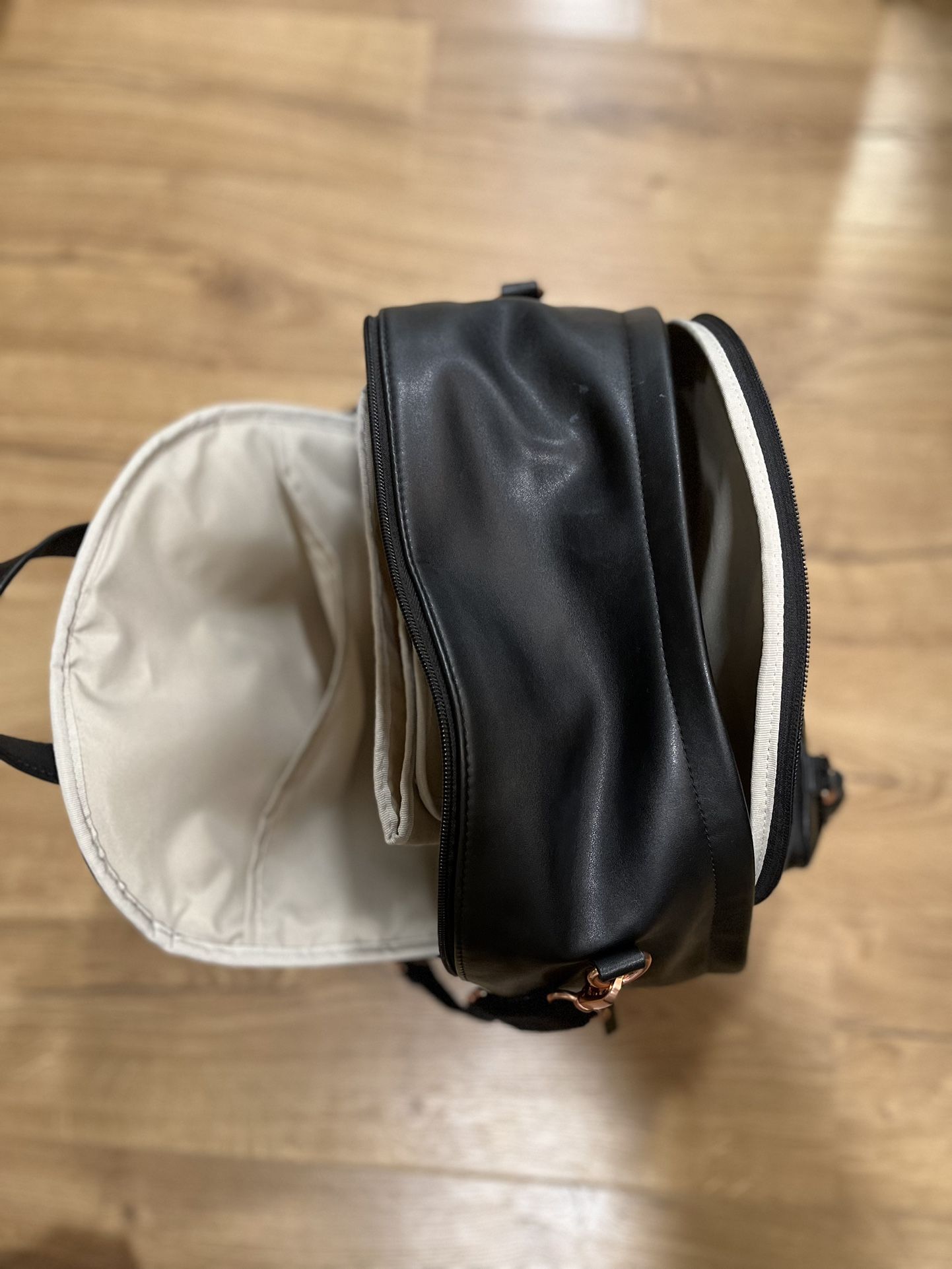 Skip Hop Maternity Bag Black With Rose Gold