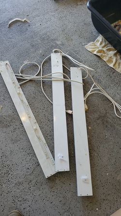 Led lights under counter
