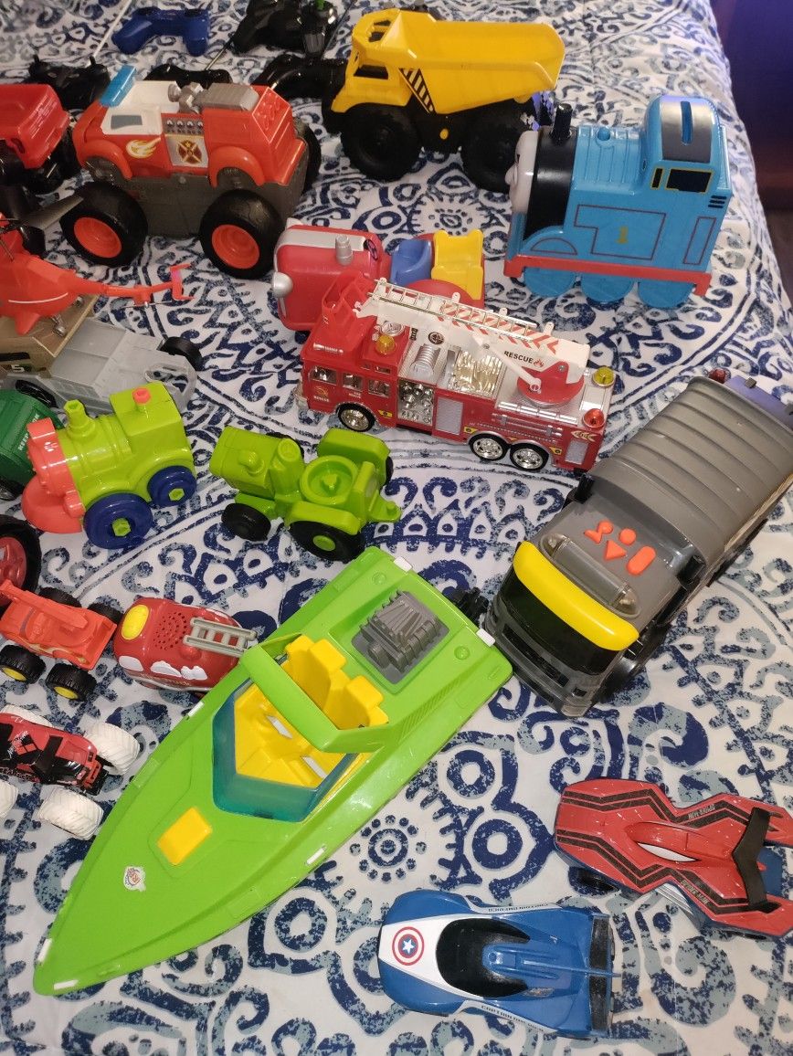 40 Toy Vehicles / $30 For All

