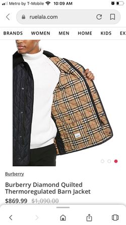 Burberry barn jacket sz large