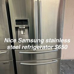 Nice Samsung Stainless Steel Refrigerator 
