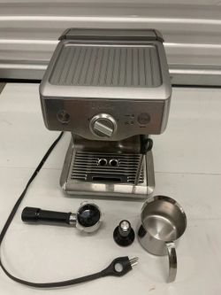 Breville Duo Temp Pro BES810BSSUSC Espresso Machine 54mm w/ Portafilter Jug