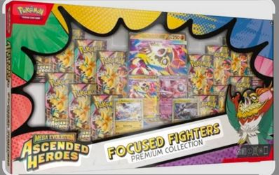 POKEMON TCG Ascended Heroes Focused Fighters Premium Collection