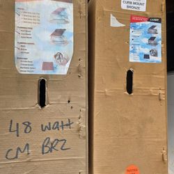 2 Lazer 48 Watt Roof  Solar Attic Fans $450 Each