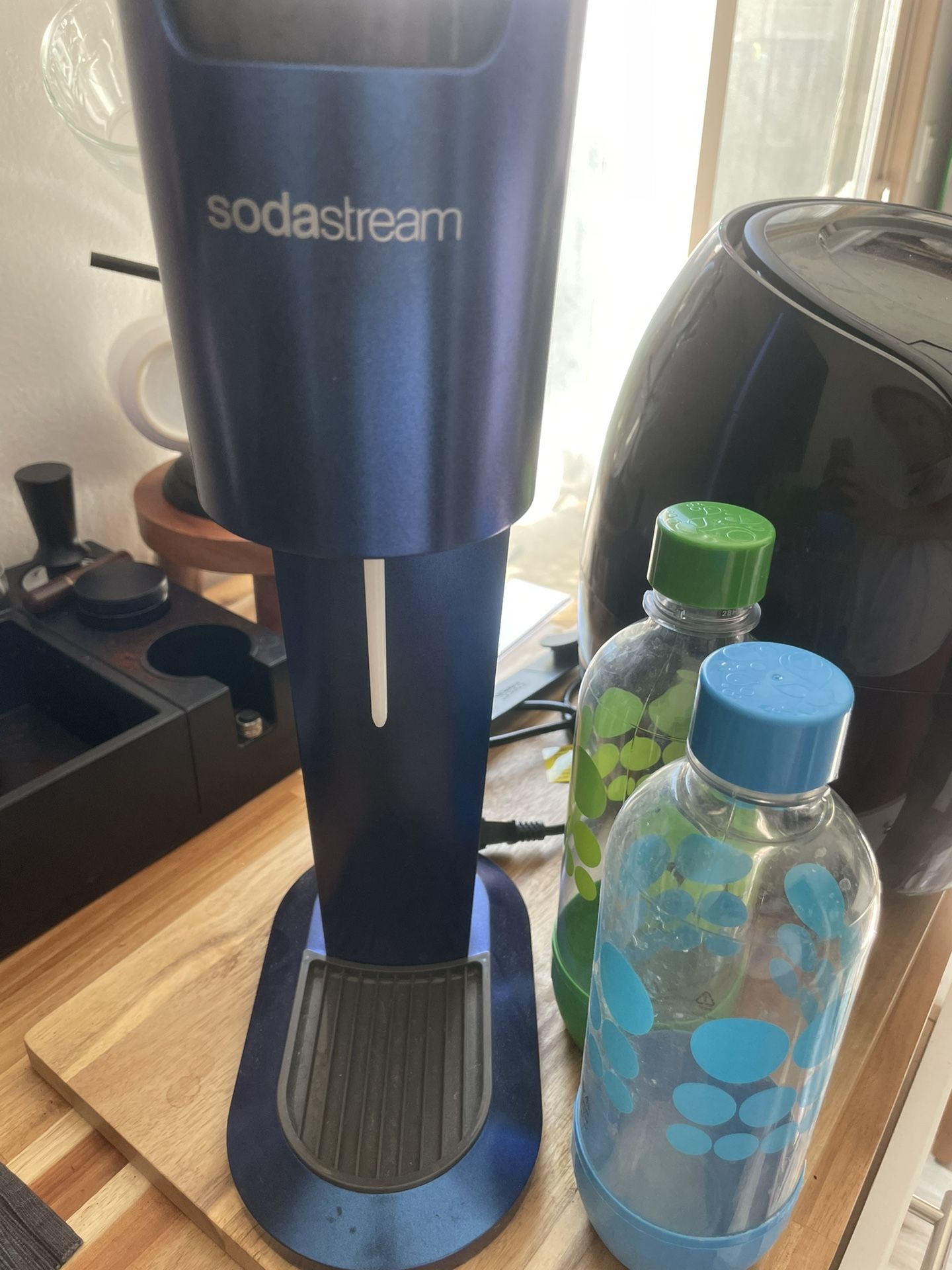 Soda Stream And 2 Bottles
