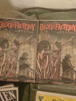 Danny DeVito Presents The Blood Factory Vol 1 Shade of Sin Tattoo Comic
