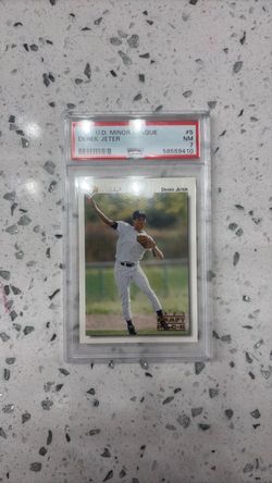 Derek Jeter 1992 UD Minor League #5 PSA 7