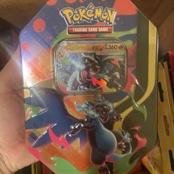 Mega Charizard X And Y Tin