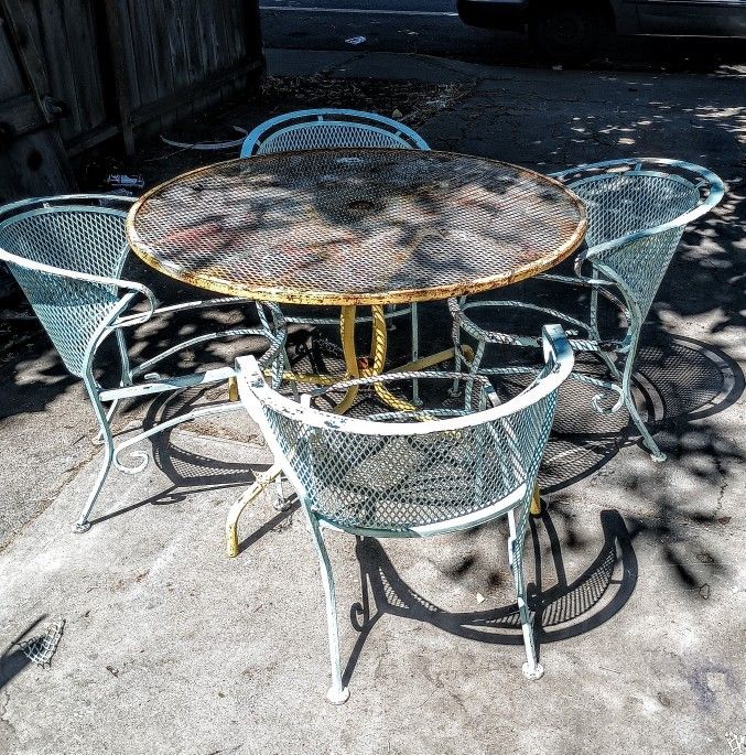 Rawthorne table and chair set chairs need seats