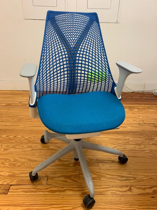 Blue Herman Miller Sayl Office Chair