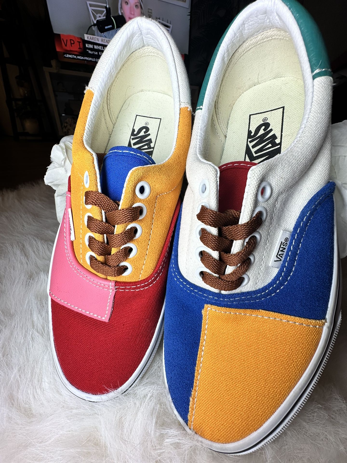 Vans Era 'Patchwork' Men’s Sz 6.5 Women Sz 8.0