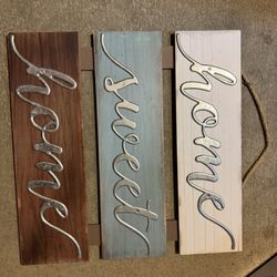 Home Sweet Home Wall Decor
