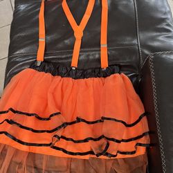 Orange Tutu With Handles