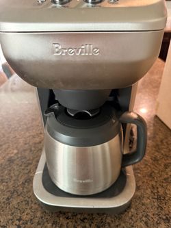 Breville BDC650BSS Grind Control Thermal Carafe, Brushed Stainless Steel Grind and brew fresh coffee your way with drip coffee maker with built-in gri