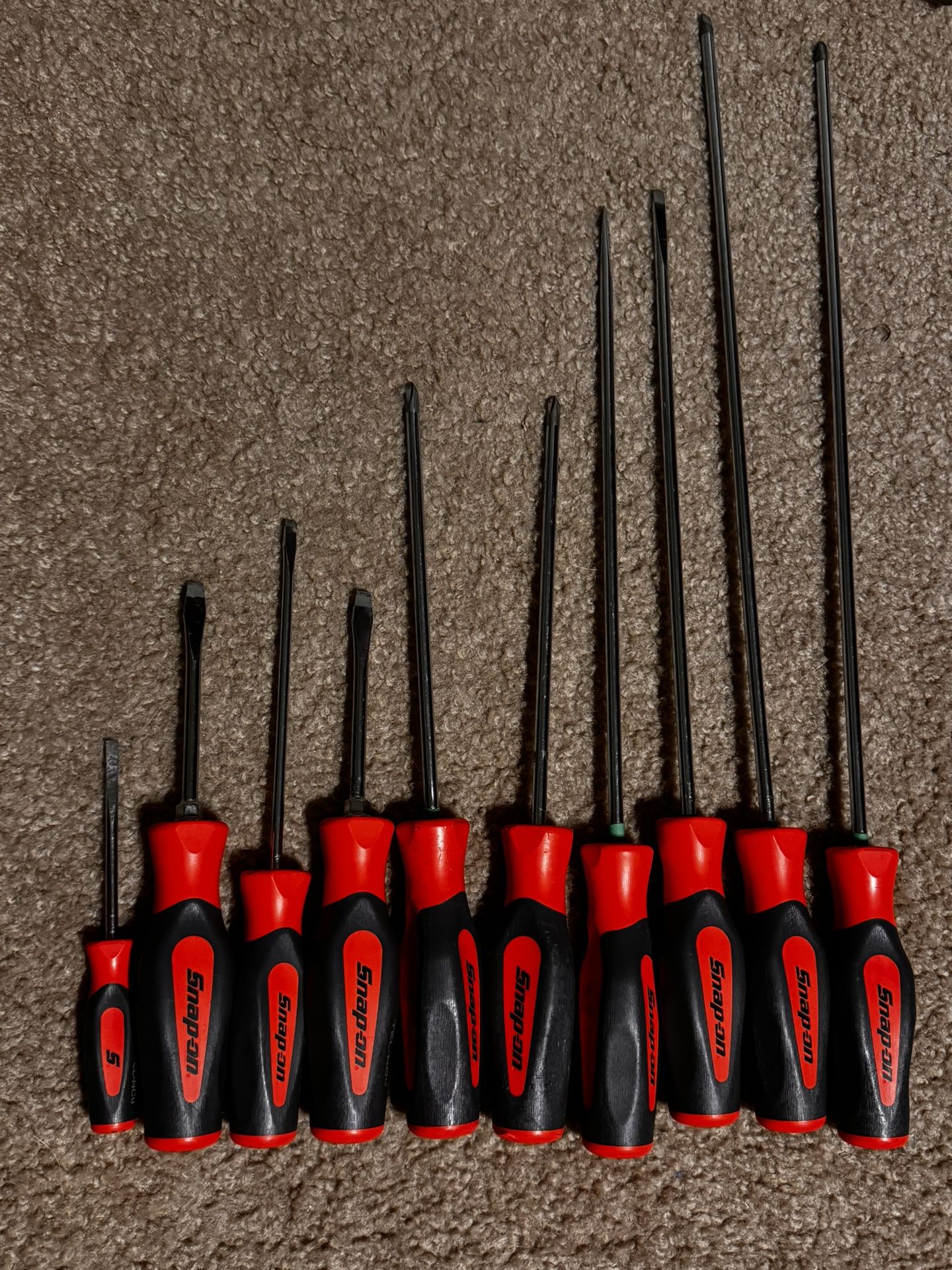 Snap On Screwdriver Set. Good Condition.
