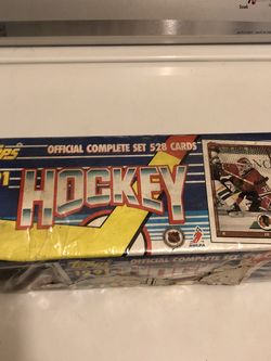Hockey Cards, Topps 1991 Complete set in unopened box￼
