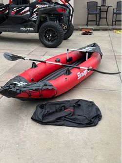Snapon tools fishing inflatable kayak