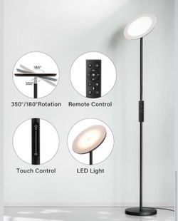 LED Floor Lamp with Remote