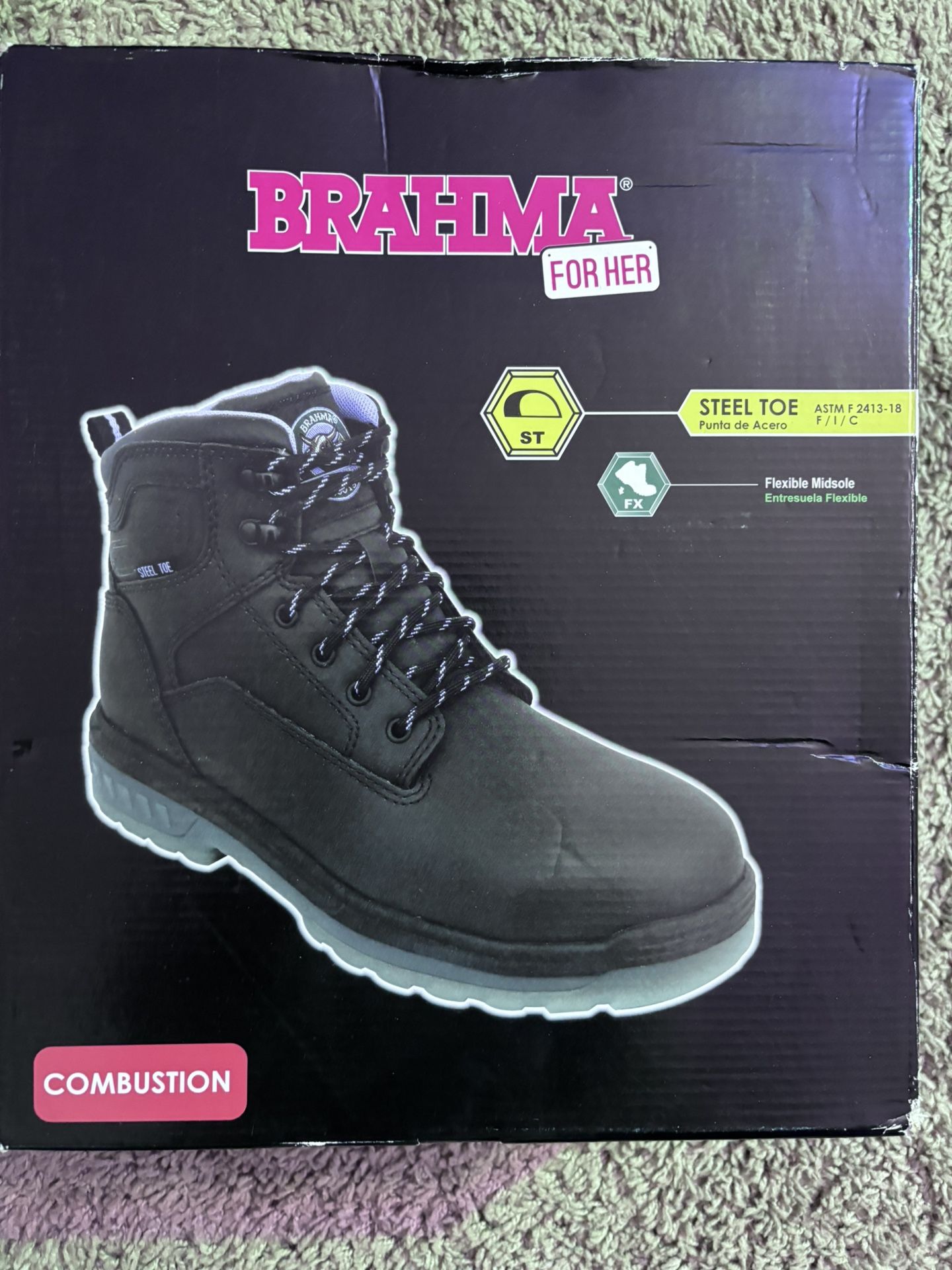 Brahma For Her Steel Toe Boots