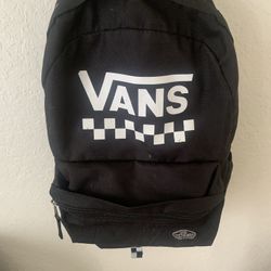 Black Vans Bookbag