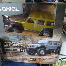 Scx24 RC electric rock crawler Jeep Rubicon brand new special deal