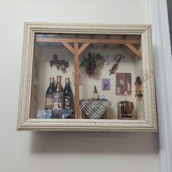 3D Framed Wine Wall Art