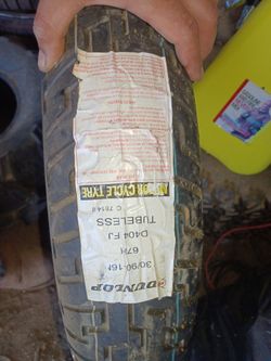 Motor cycle tire new