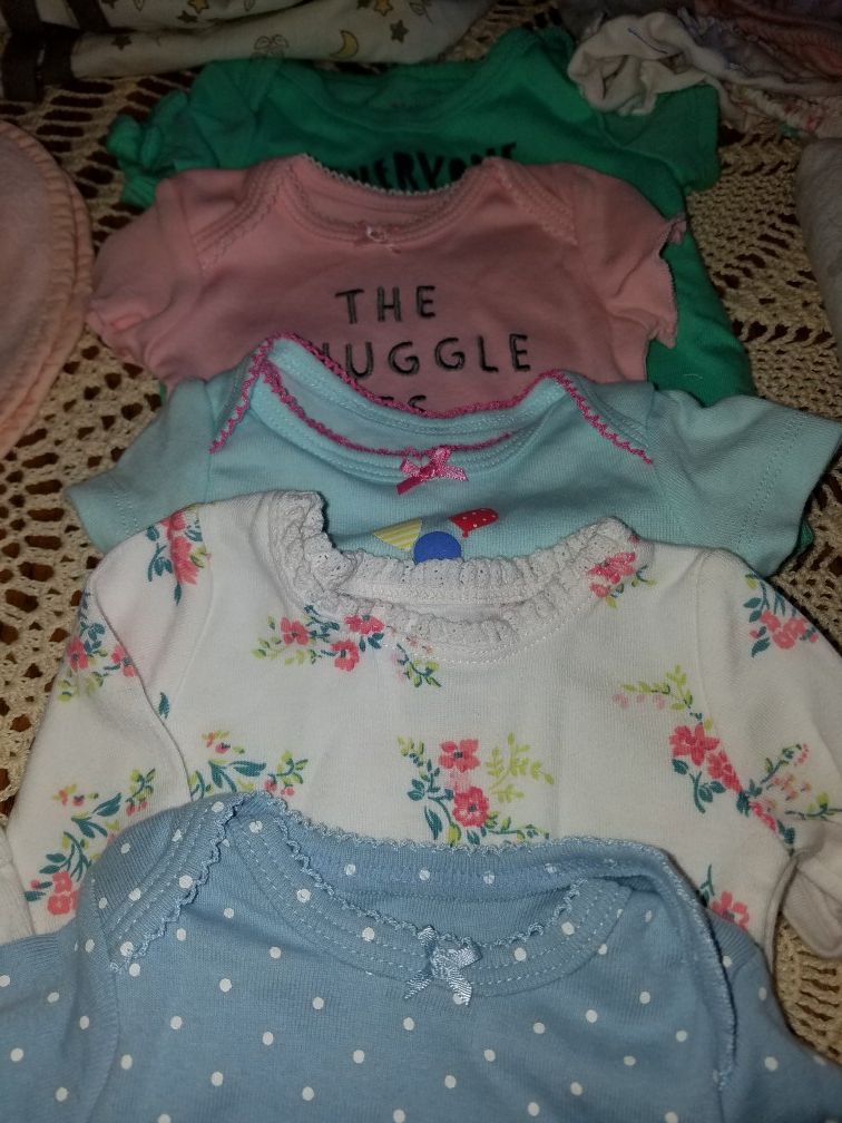 Baby Girl Clothes - Newborn to 6 months