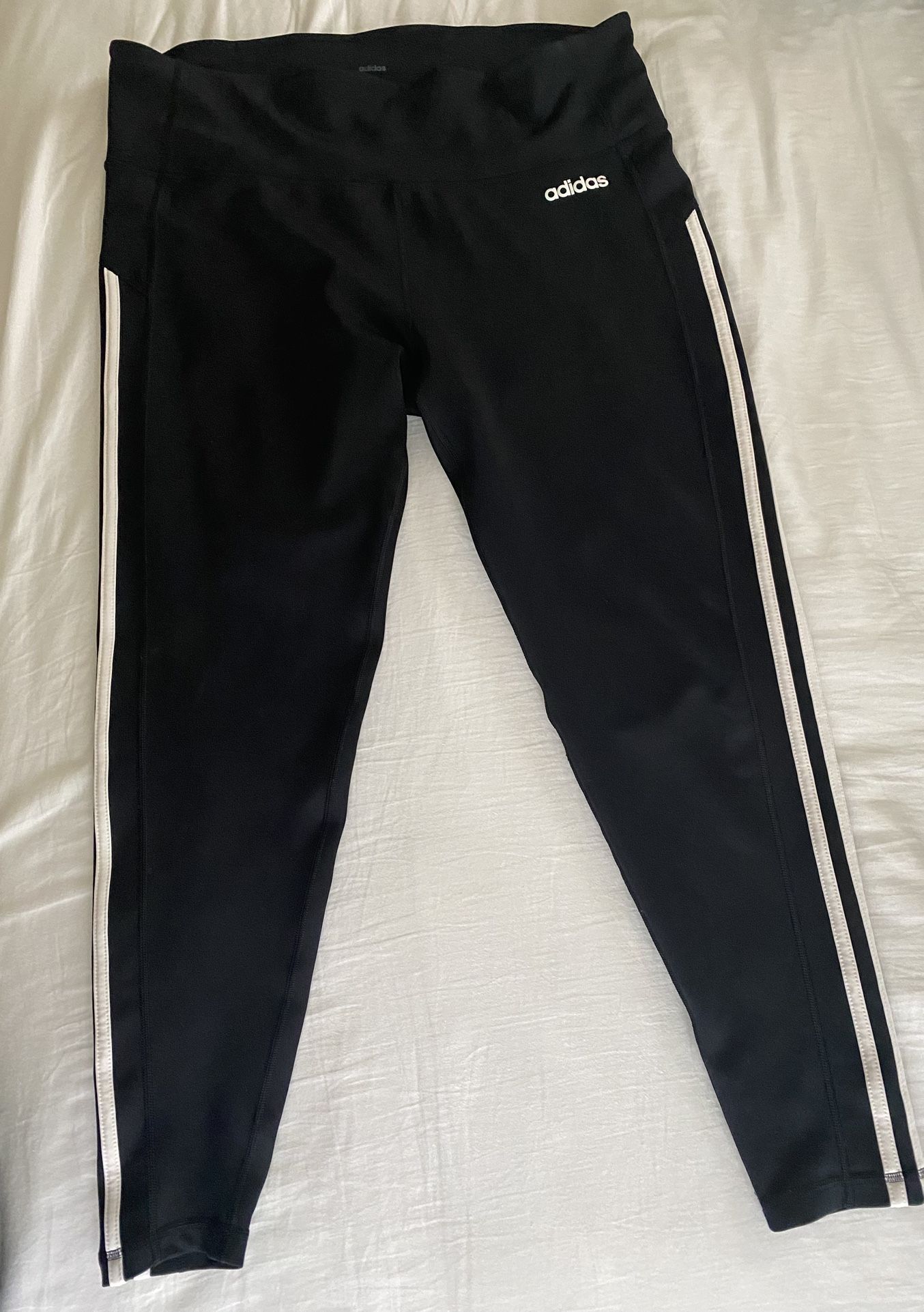 black Adidas leggings  XL