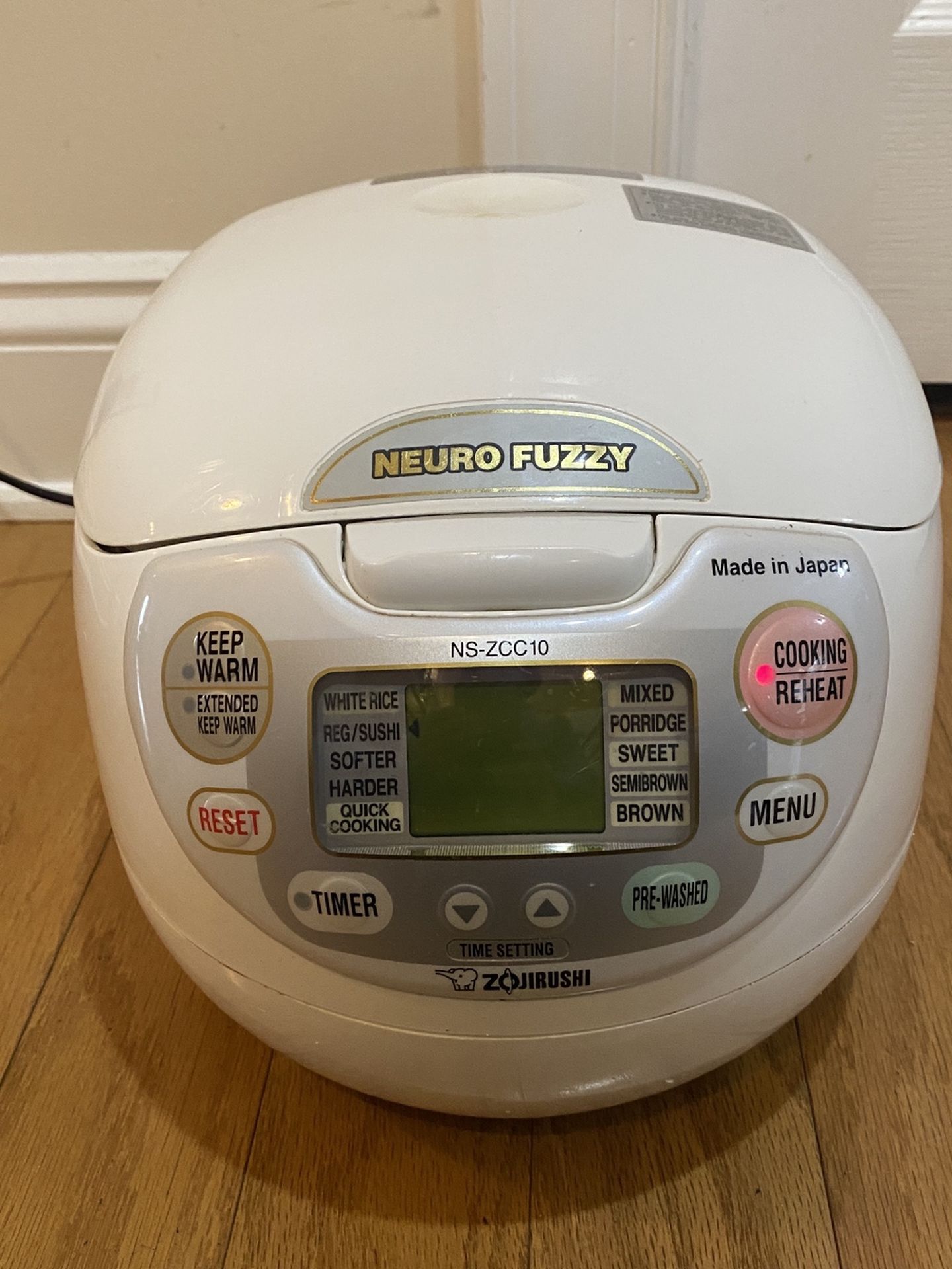 Zojirushi NSZAC10 Neuro Fuzzy Rice Cooker 5.5 Cup NSZCC10 for Sale in