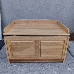 Solid Wood Toy Box