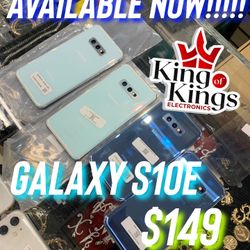 GALAXY S10e AVAILABLE NOW!!!