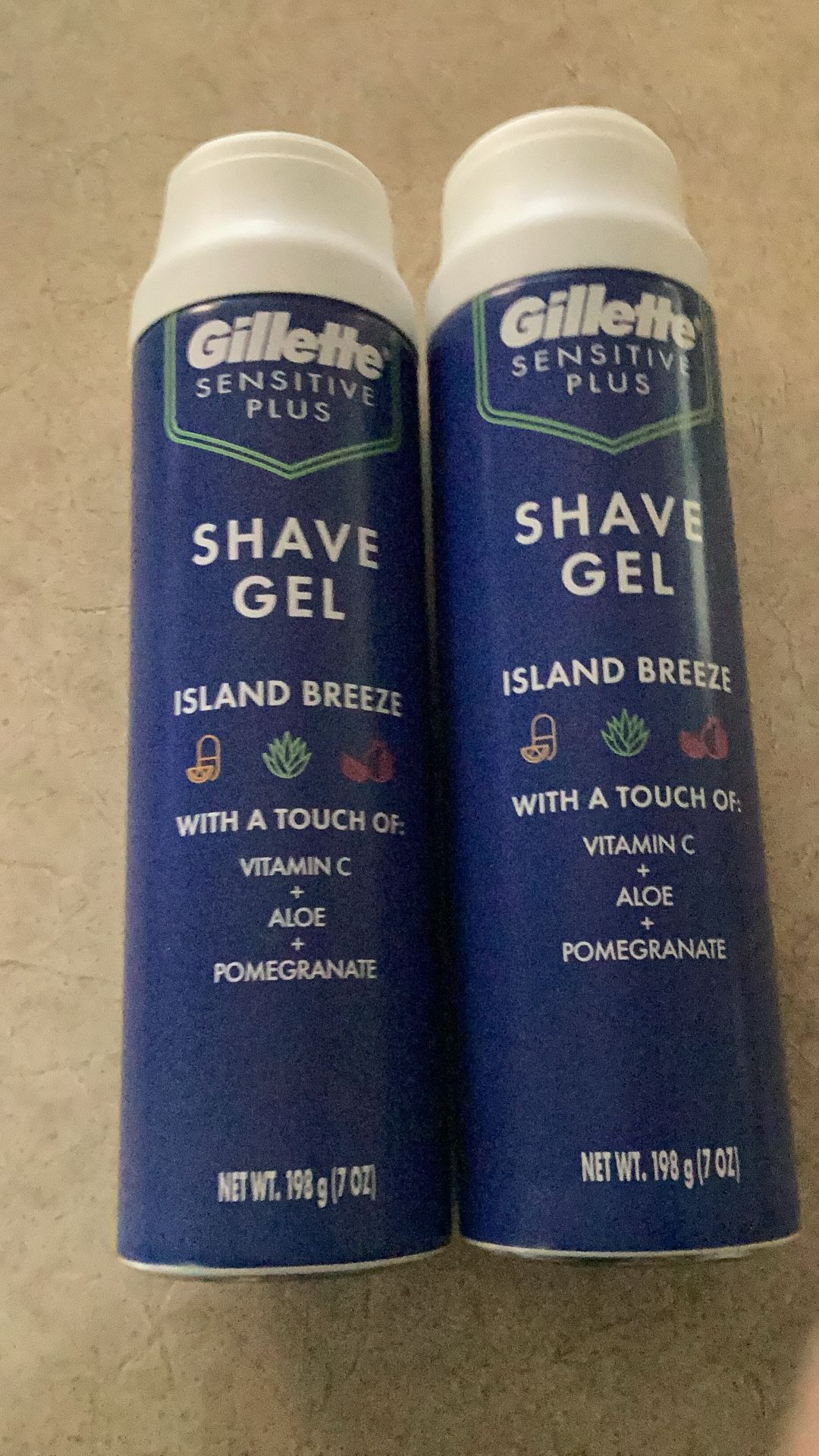 Gillette Sensitive Plus Shave Gel Island Breeze