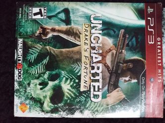 Uncharted Drake's Fortune and Uncharted 2 Among Thieves PS3 game