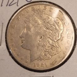 1921-S Morgan Silver Dollar