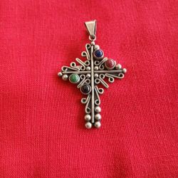 Vintage Silver Gross Pendant 