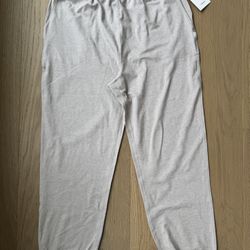 NWT Vuori Boyfriend Jogger oyster heather Women’s medium
