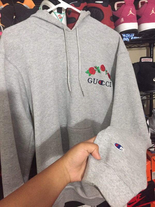 rive ned maskine Sæbe custom champion x gucci hoodie for Sale in San Jose, CA - OfferUp