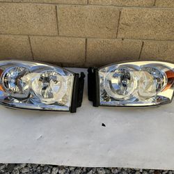 Dodge Ram Headlight 2006-2009, Dodge Ram Headlamp, Dodge Ram front lights, passenger side only  
