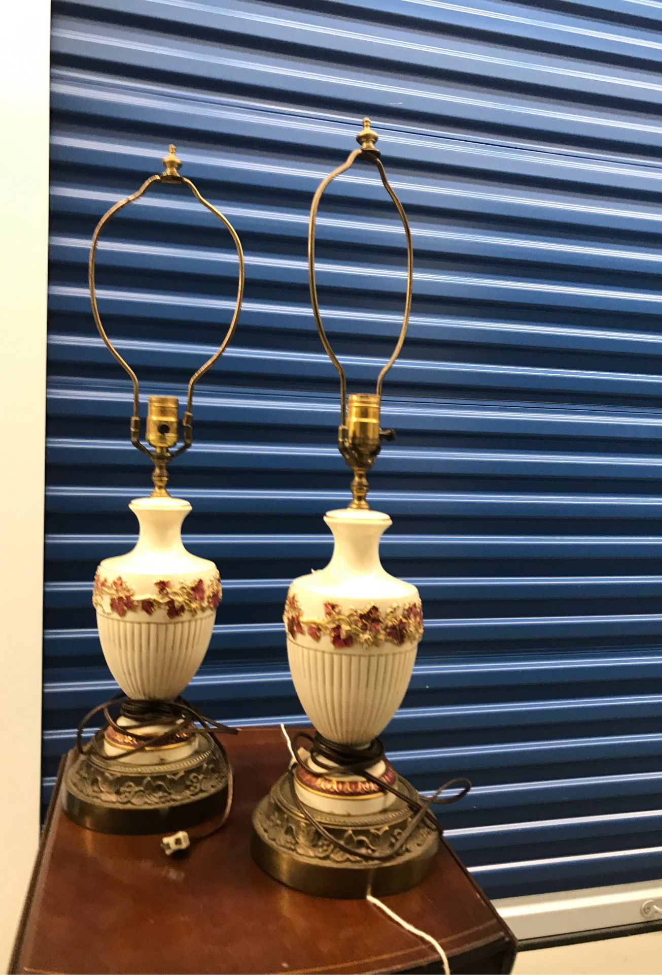 Pr. of Vintage Lamps