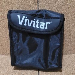 Vivitar 1506909 4x15 Black Binoculars With Case And Neck Strap.

