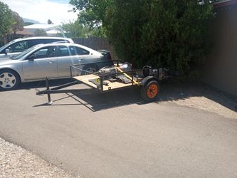 Single Axle Trailer 8x7