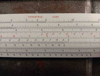 1450 Slide Rule