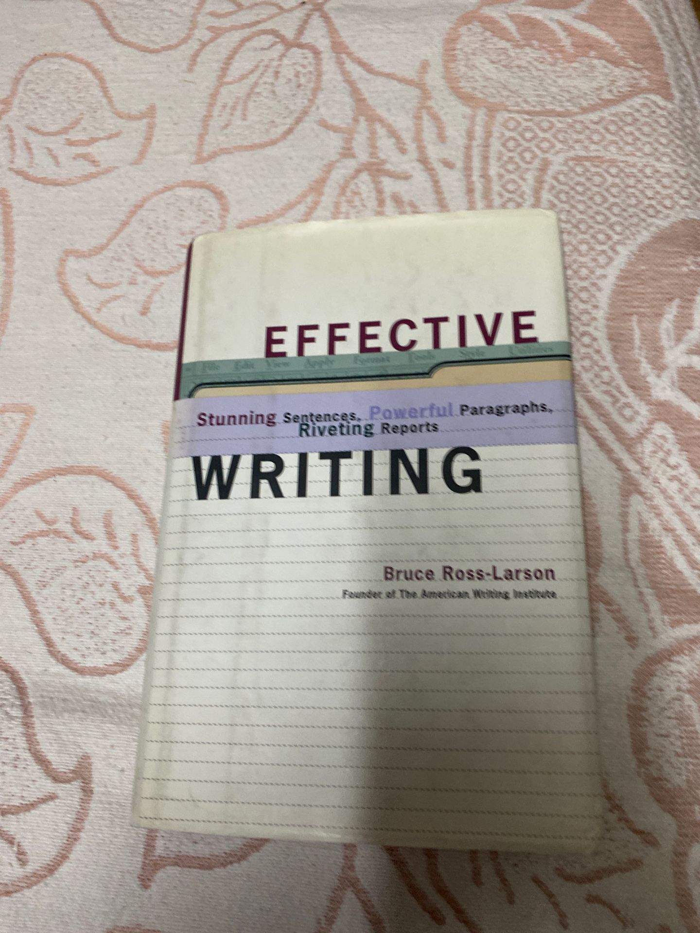 English book, college level for 101 English class