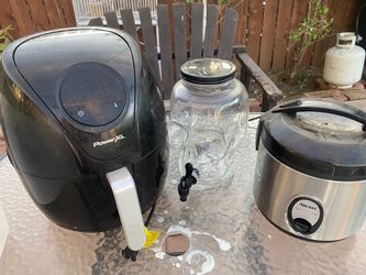 Air fryer rice cooker last super frame