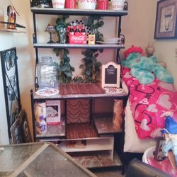 Wine Rack And Hutch marble 