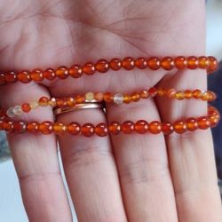 🔮 Brand New Healing Crystal Bracelet- Carnelian