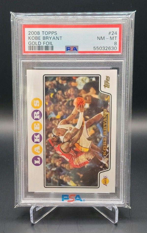 2008 topps Kobe Bryant, lebron James Kobe Bryant w/ LeBron James