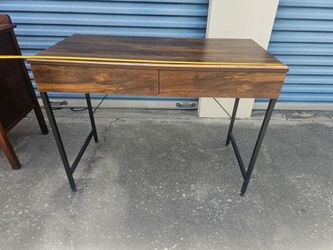 Office desk. Table.